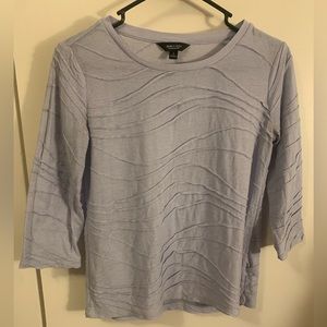 Simply Vera wang light blue shirt